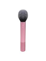 Real techniques kit com 3 pinceis – base + blush + finalização