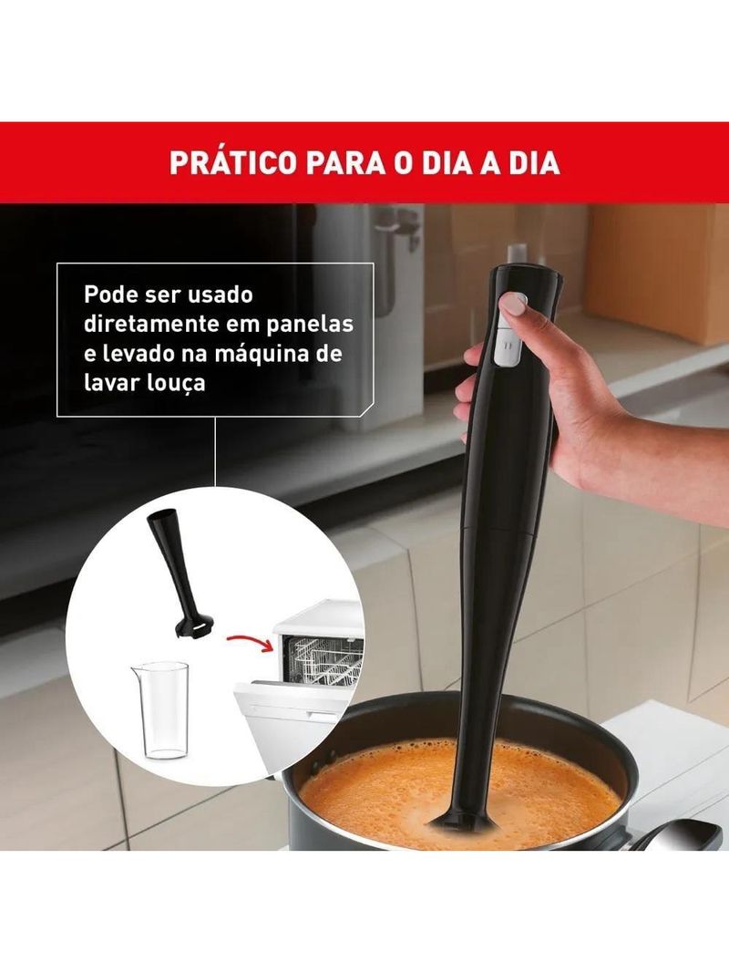 Mixer arno turbomix duo mx21 200w – preto