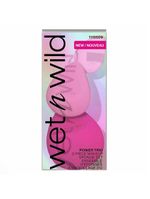 Wet n wild power trio kit com 3 esponjas de maquiagem