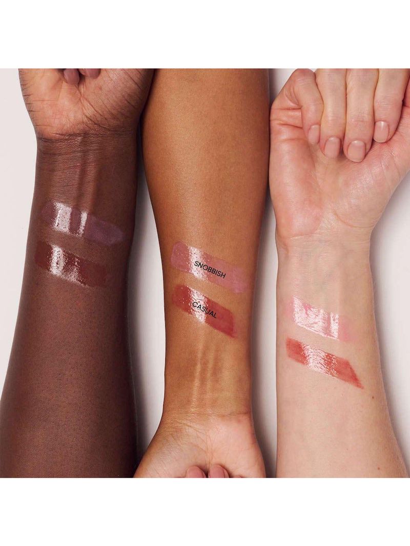 Kit para lábios mac lipglass air non-sticky gloss com 2 unidades
