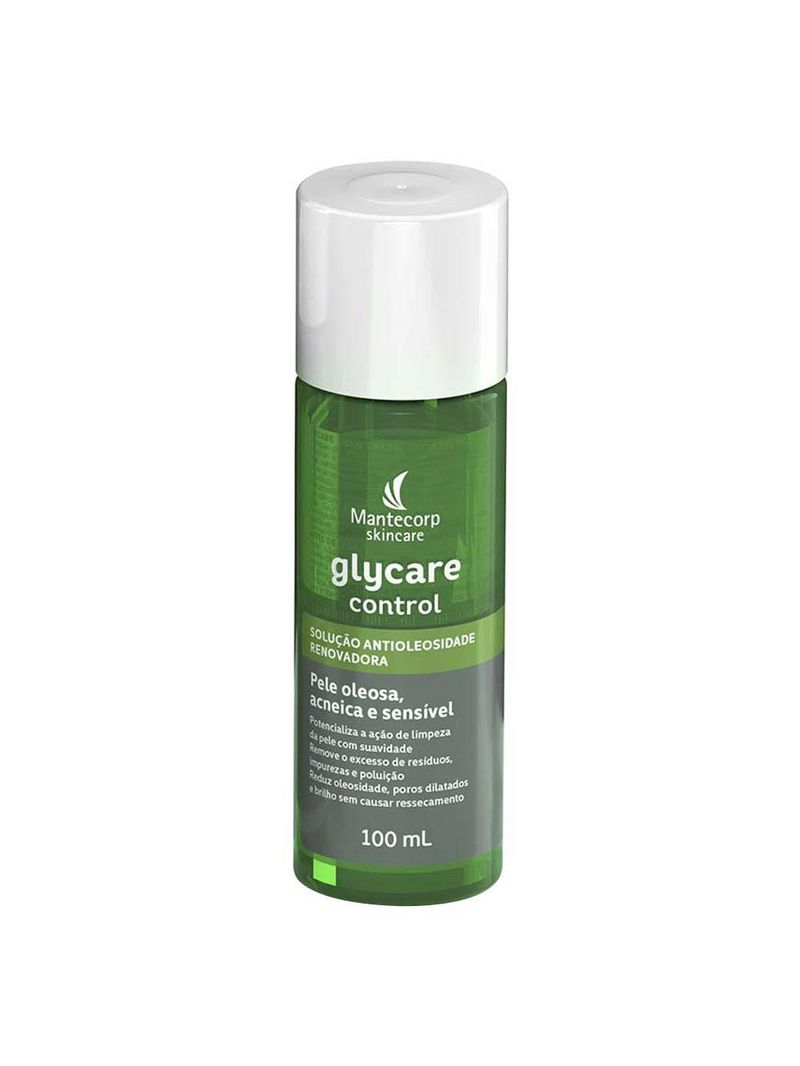 Solução antioleosidade mantecorp skincare glycare control