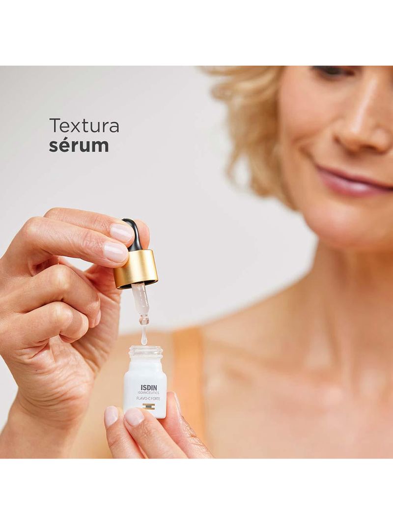Sérum com vitamina c pura 15% isdinceutics - flavo c forte com 3 uni