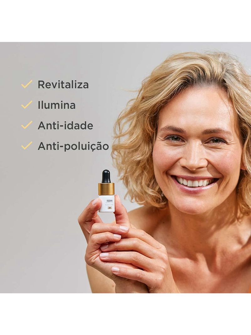 Sérum com vitamina c pura 15% isdinceutics - flavo c forte com 3 uni