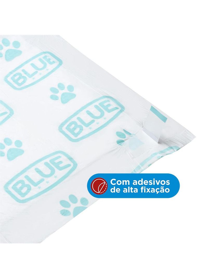 Tapete higiênico tico pads 50 unidades 55x60cm blue - 303