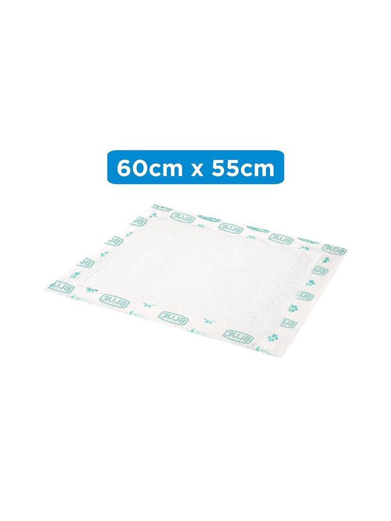 Tapete higiênico tico pads 50 unidades 55x60cm blue - 303