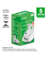 Inalador compressor - nebplus bivolt multi saúde - hc110