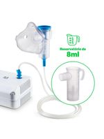 Inalador compressor multi saúde airplus bivolt uso adulto e infantil - hc223