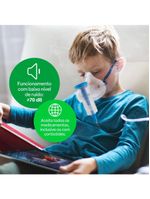 Inalador compressor multi saúde airplus bivolt uso adulto e infantil - hc223