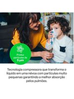 Inalador compressor multi saúde airplus bivolt uso adulto e infantil - hc223