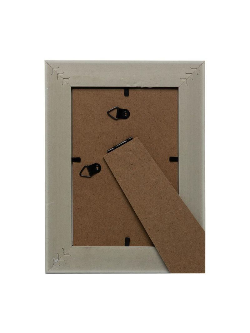 Porta-retrato lyor de poliestireno branco 15cm x 20cm