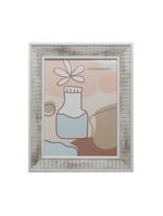 Porta-retrato lyor de poliestireno branco 15cm x 20cm