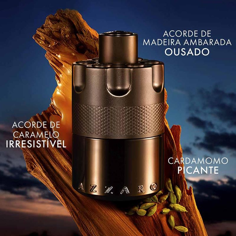 Perfume the most wanted azzaro masculino eau de parfum intense