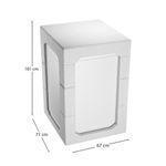 Máquina de lavar consul cwn16ab 16kg modo eco reuso de Água ciclo edredom branca