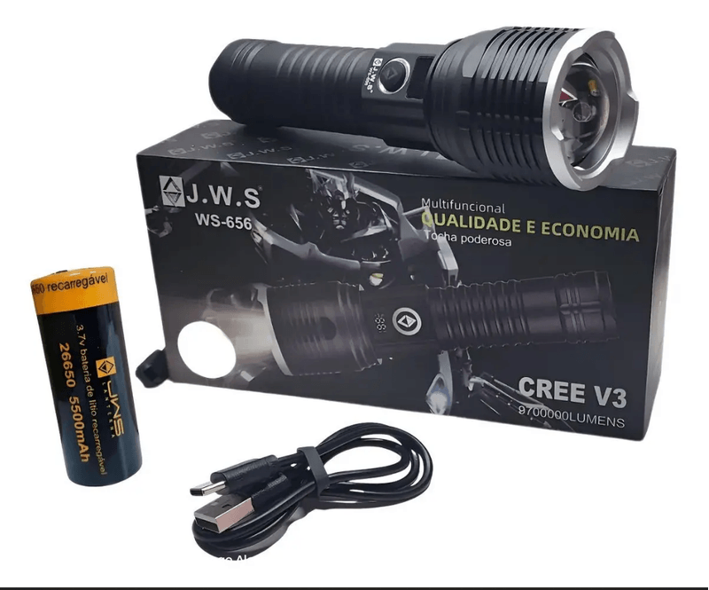 Lanterna Tática JWS LED V3 WS-656