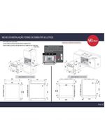 Forno Elétrico Fischer Infinity De Embutir 50 Litros Turbo Convection - Preto 15740 110V