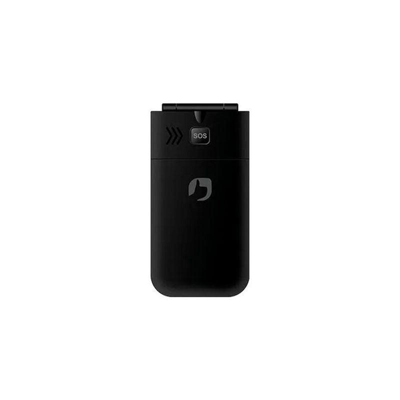 Celular Flip Para Idoso Com Botão SOS Dual Chip E P51 Positivo Preto