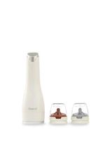Moedor elétrico com 2 recipientes muse finamill creme