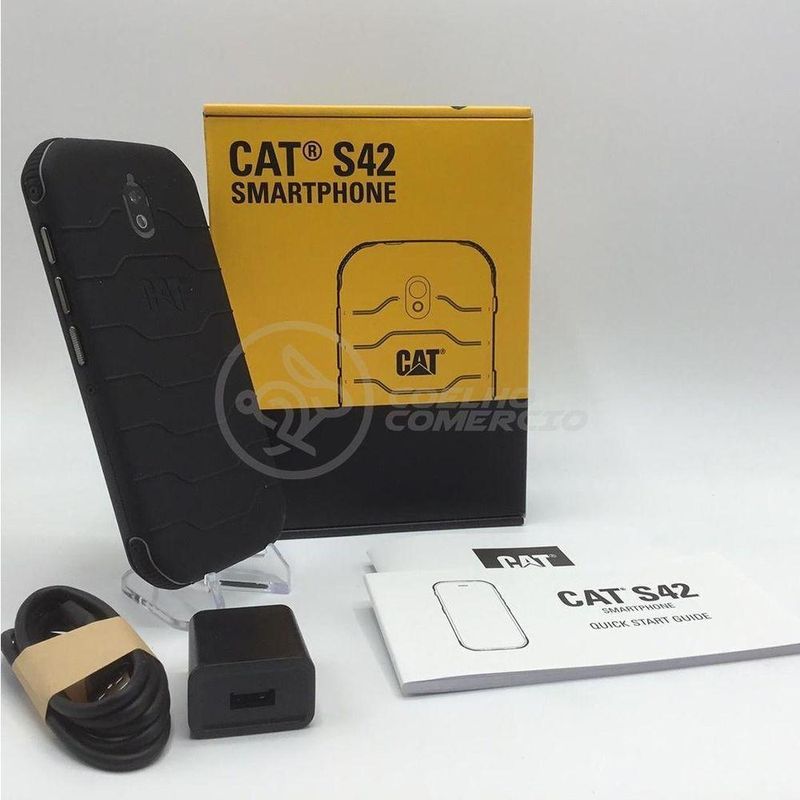 Cat S42 32gb Quad Core Preto " Full Hd 10 Rádio Fm