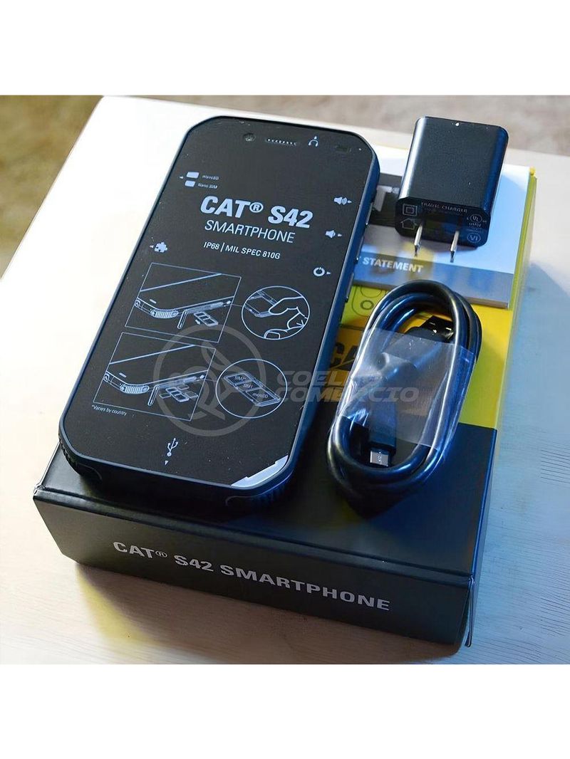 Cat S42 32gb Quad Core Preto " Full Hd 10 Rádio Fm