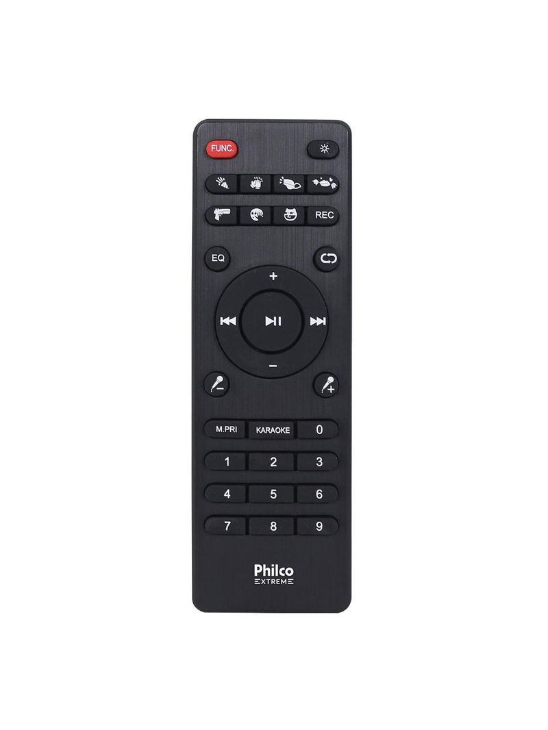 Caixa De Som Amplificada Philco 350W PCX4501 Flash Lights Bivolt