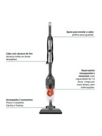Aspirador De Pó Vertical Philco Ciclone 2 Em 1 1400W PAS1550C 220V
