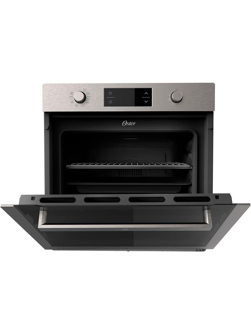 Forno De Embutir Elétrico Oster Semi Digital Black Inox 75L 220V