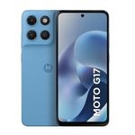 Smartphone motorola moto g17 tela 6,7” 128gb 4g câmera 50mp alaskan blue