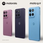 Smartphone motorola moto g17 tela 6,7” 128gb 4g câmera 50mp alaskan blue