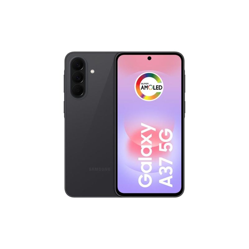 Smartphone samsung galaxy a37 5g tela 67" 128gb câmera 50mp preto