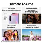 Smartphone samsung galaxy a37 5g tela 67" 128gb câmera 50mp preto