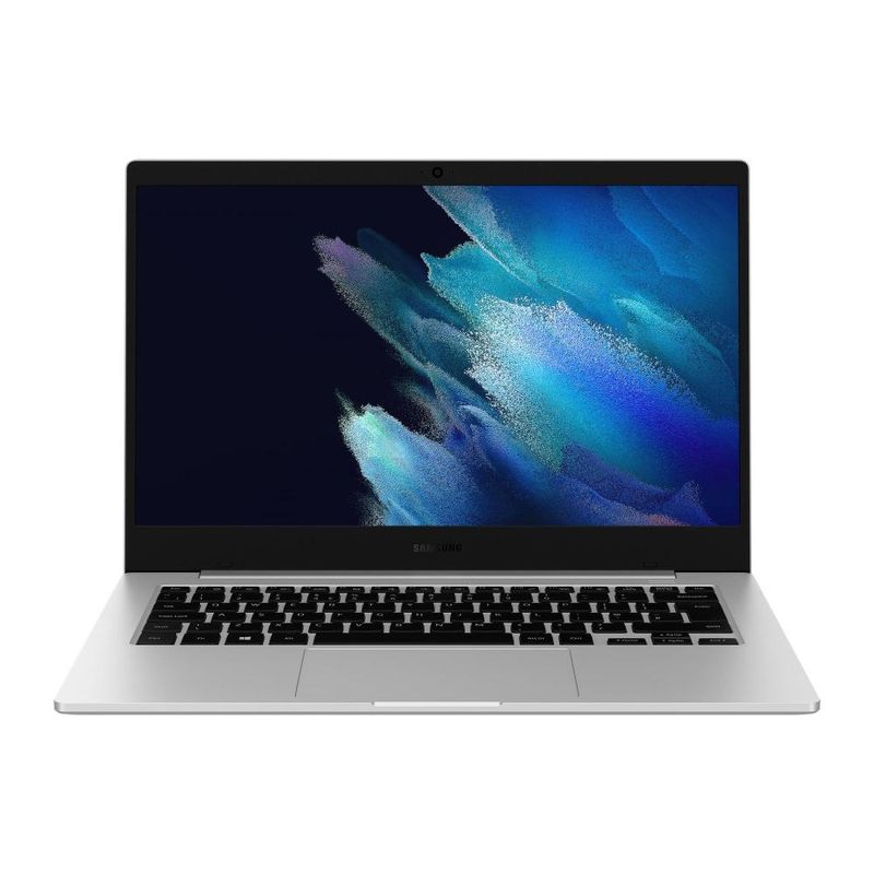 Notebook 14” samsung galaxy book go snapdragon 7c 4gb ram 128gb eufs windows 11 prata