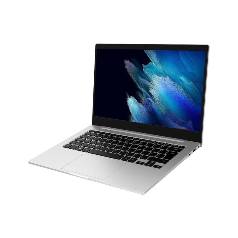 Notebook 14” samsung galaxy book go snapdragon 7c 4gb ram 128gb eufs windows 11 prata