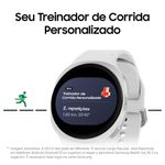 Smartwatch samsung galaxy watch8 44mm lte tela cristal safira gps grafite