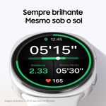 Smartwatch samsung galaxy watch8 44mm lte tela cristal safira gps grafite