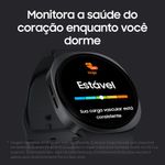 Smartwatch samsung galaxy watch8 44mm lte tela cristal safira gps grafite