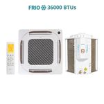 Ar Condicionado Split Cassete 4 Vias Midea Wi-Fi 36000 BTUs Frio Inverter 220V R32 (38CCVF36515MM)