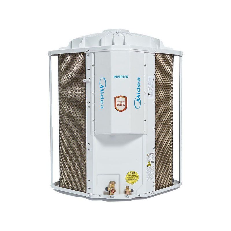 Ar Condicionado Split Cassete 4 Vias Midea Wi-Fi 36000 BTUs Frio Inverter 220V R32 (38CCVF36515MM)