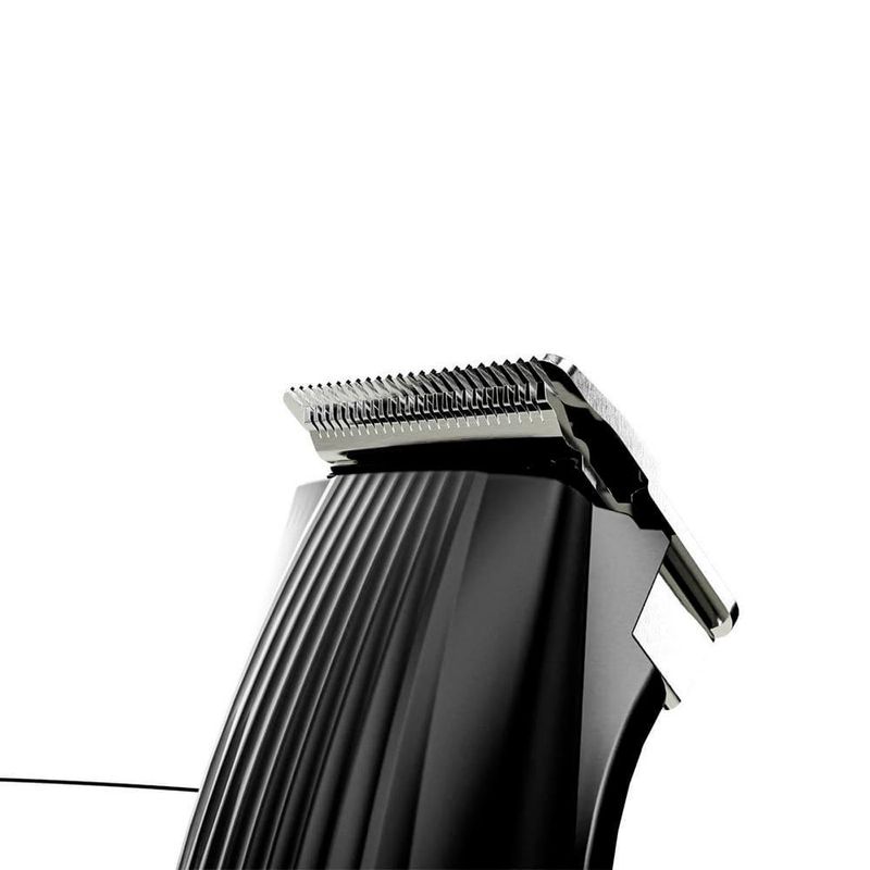 Máquina de cortar cabelo britânia bcr03 18w com 9 acessórios - preto