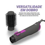 Escova Rotativa 2 em 1 PER02 1300W Cerâmica Ion Tourmaline Philco Bivolt
