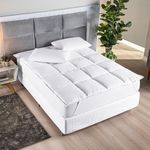 Pillow Top Suavitec King 01 Peça - cor aplicada no item Branco
