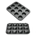 Forma Assadeira Para Cupcakes Antiaderente Teflon Empadas Queijadinha Pao De Queijo Não Gruda