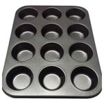 Forma Assadeira Para Cupcakes Antiaderente Teflon Empadas Queijadinha Pao De Queijo Não Gruda
