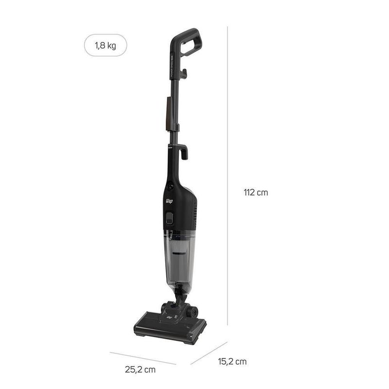 Aspirador de Pó Wap Power Speed Max PR30 3 em 1 1600W 220V