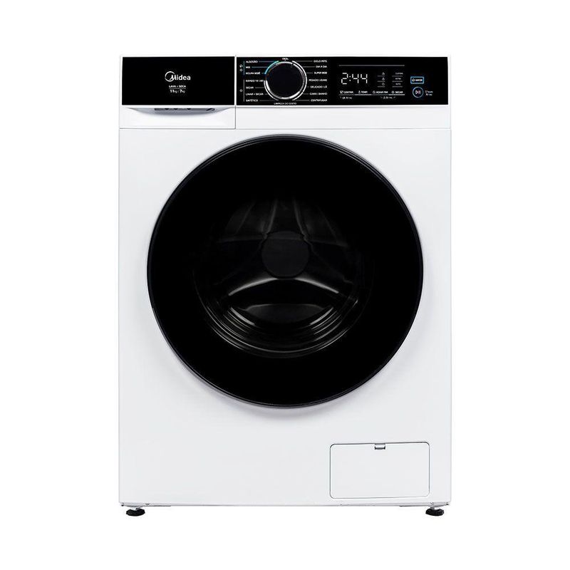 Lavadora De Roupas Lava E Seca Midea 11Kg 220V Ciclo Pets Branca (MFA01D110B/WK-02)