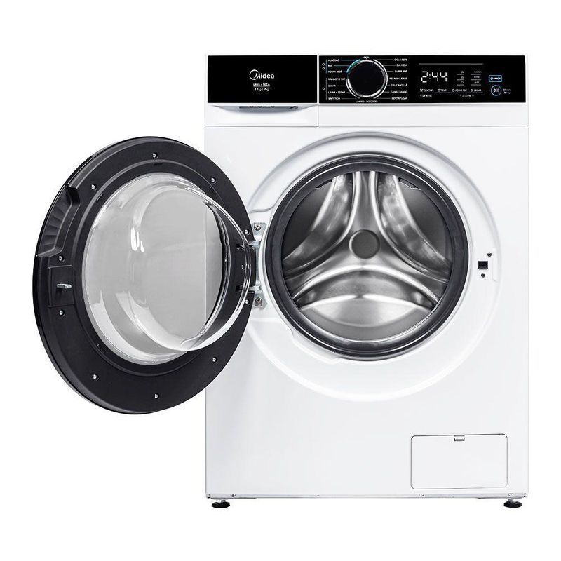 Lavadora De Roupas Lava E Seca Midea 11Kg 127V Ciclo Pets Branca (MFA01D110B/WK-01)