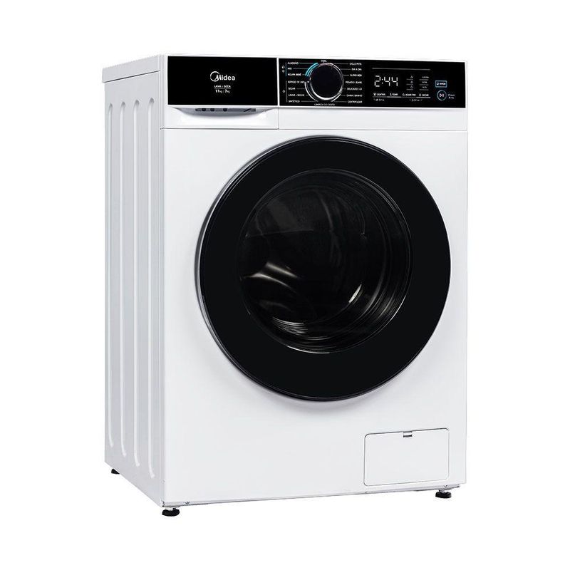 Lavadora De Roupas Lava E Seca Midea 11Kg 127V Ciclo Pets Branca (MFA01D110B/WK-01)