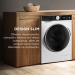 Lavadora De Roupas Lava E Seca Midea 11Kg 127V Ciclo Pets Branca (MFA01D110B/WK-01)