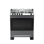 Fogão 5 Bocas Atlas Mônaco Top C/ Mesa Inox Gás Bivolt