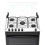 Fogão 5 Bocas Atlas Mônaco Top C/ Mesa Inox Gás Bivolt