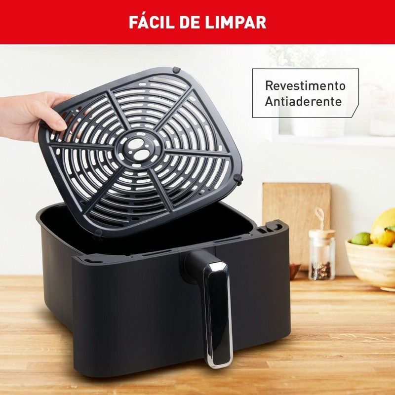 Fritadeira Eletrica Arno 7,5L Air Fryer Mega AFM7 Preta 127V